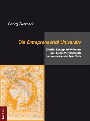 cover image of Die Entrepreneurial University